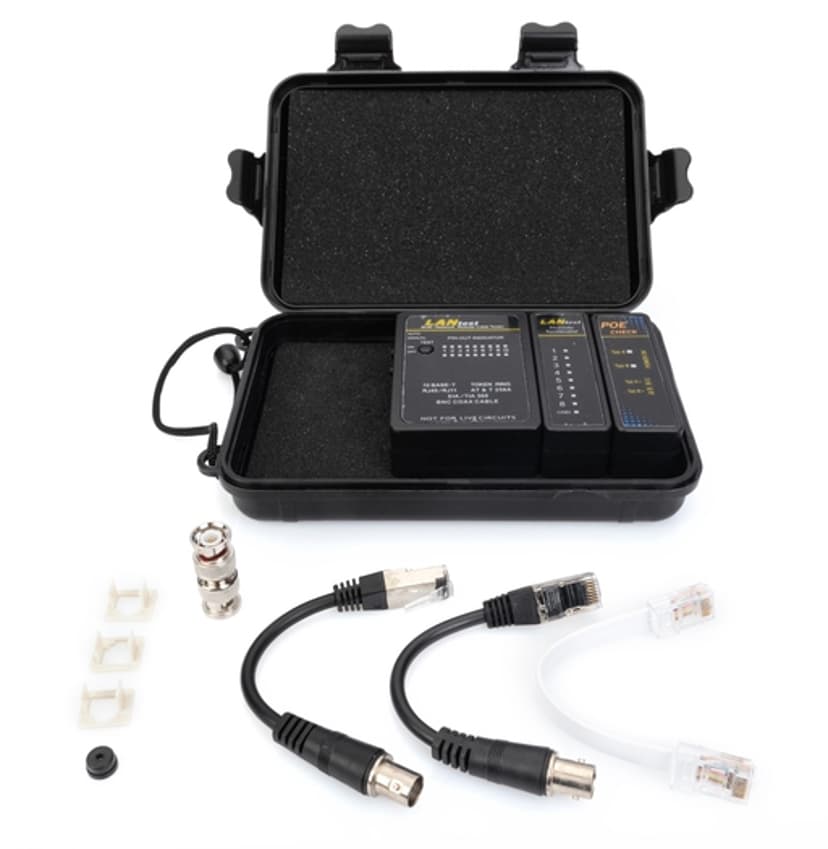 Digitus Kabeltestare RJ45/BNC samt PoE
