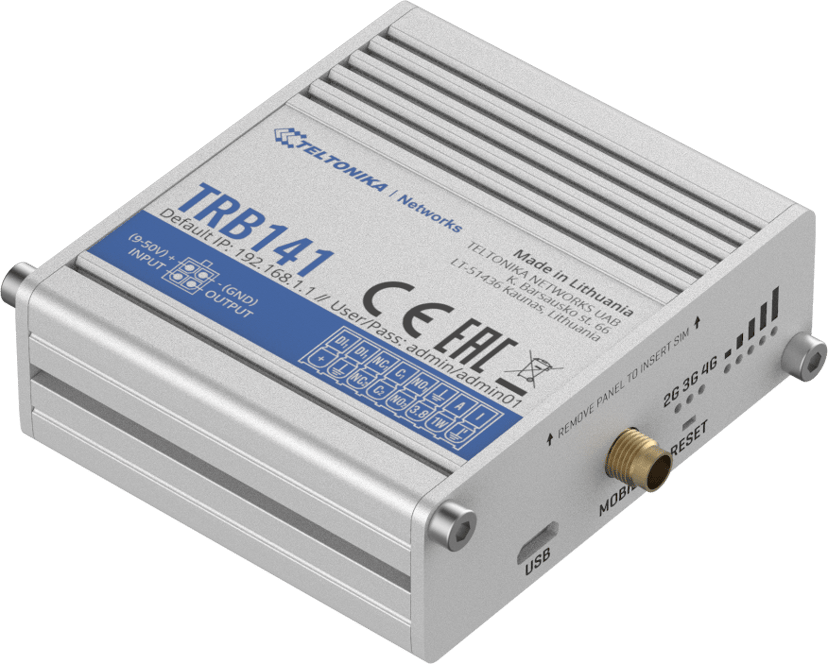 Teltonika TRB141 Industriell robust LTE Gateway