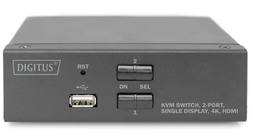 Digitus 2-port 4K HDMI KVM Switch - (Fyndvara klass 2)
