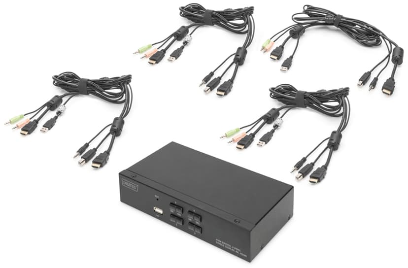 Digitus 4-port 4K HDMI KVM Switch