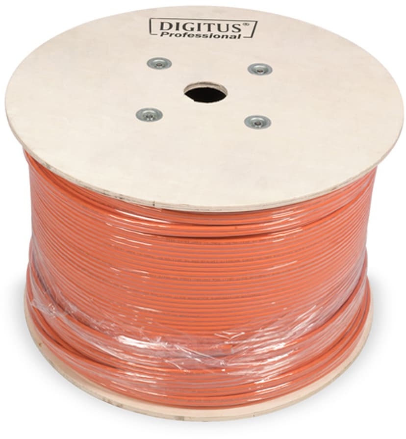 Digitus DK-1743-VH-10 netwerkkabel Oranje 1000 m Cat7 S/FTP (S-STP) Nee Cat 7 1000m Oranje