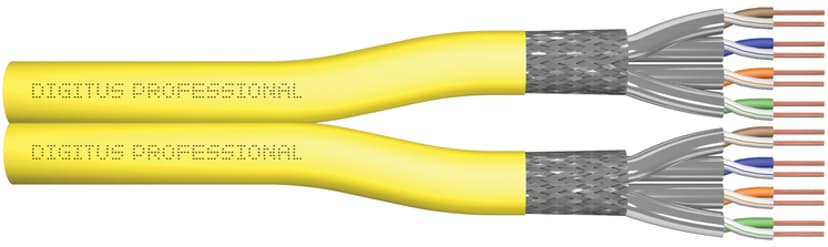 Digitus Bulkkabel Nej Cat7a 500m Gul