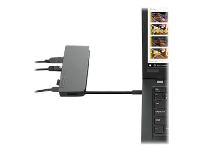 Lenovo Powered USB-C Travel Hub USB 3.2 Gen 1 (3.1 Gen 1) Type-C