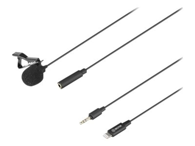 Boya BY-M2 mikrofoni Musta Lavalier-/langaton mikrofoni