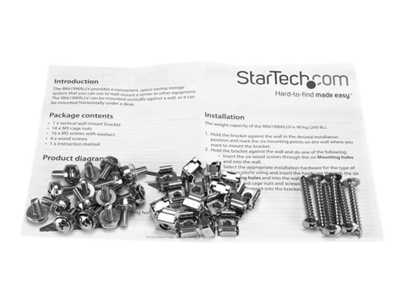 Startech 6U Vertikalrack 19"