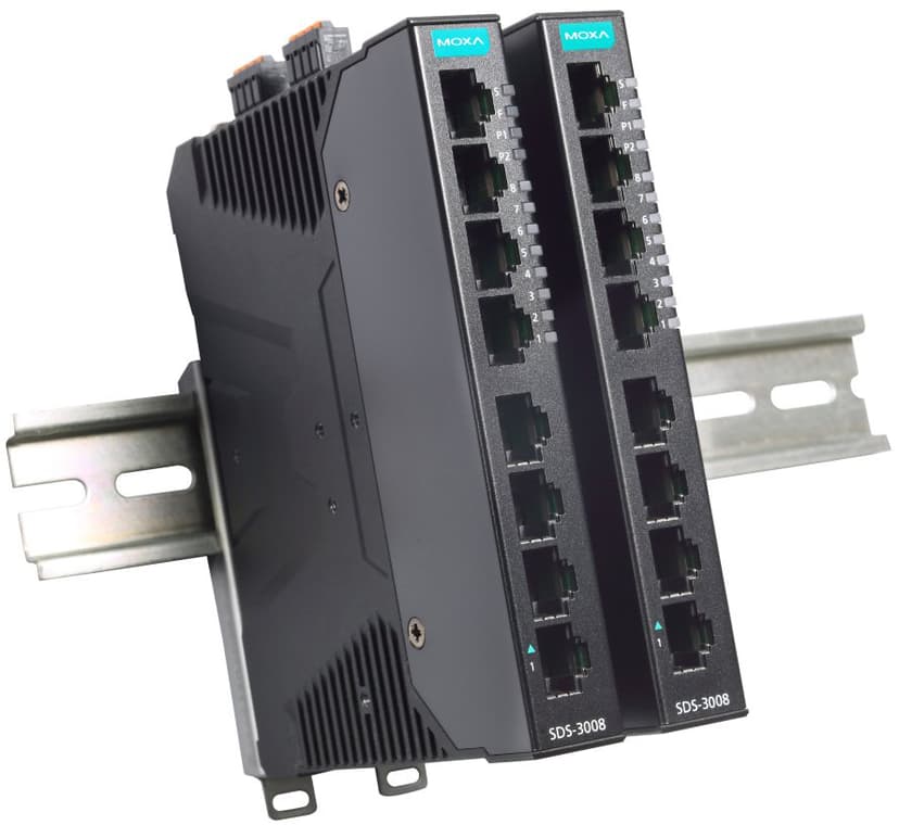 Moxa SDS-3008 Industriell Smart 8-port Switch