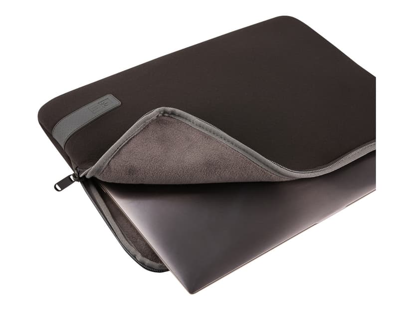 Case Logic Reflect Laptop Sleeve 14" Black 14" Polyester Svart