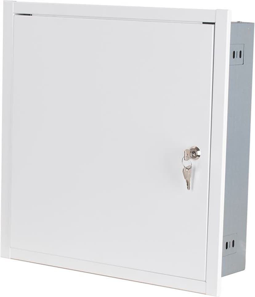 Direktronik Innfelt medieskap 40x40CM Hvit