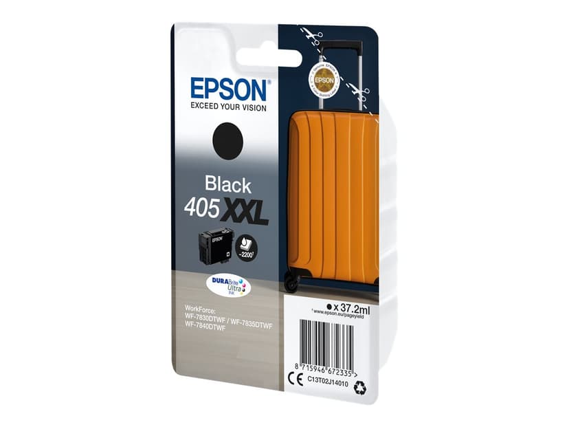 Epson Bläck Svart 405XXL 37.2ml