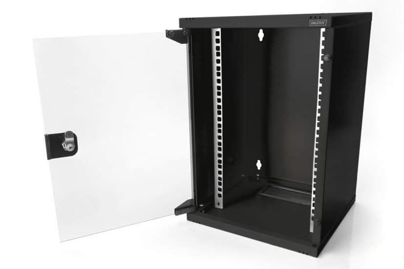 Digitus 10" 9U Vægskab Sort