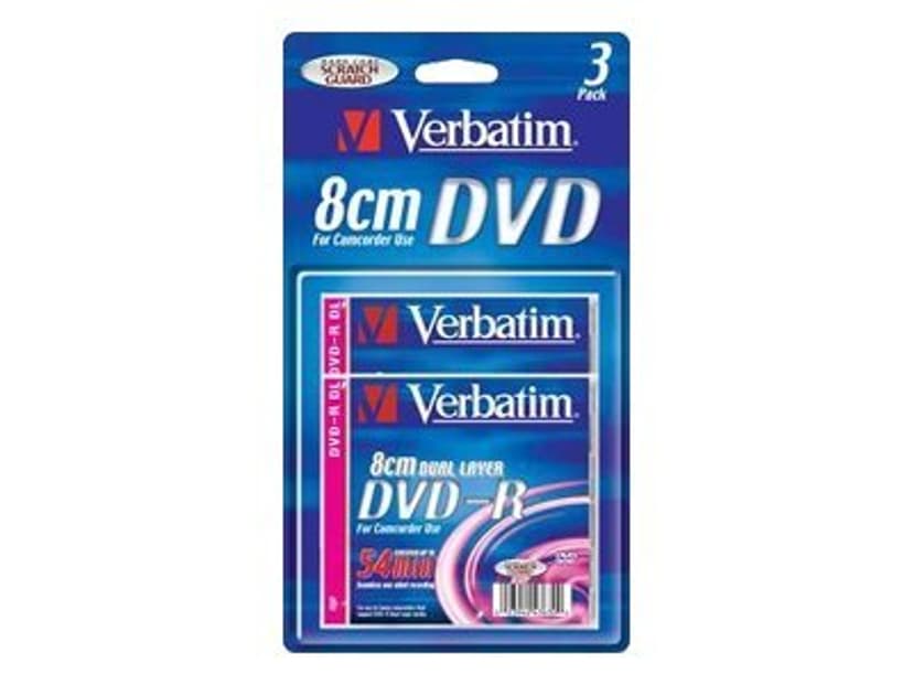 Verbatim DVD-R DL (8cm) x 3