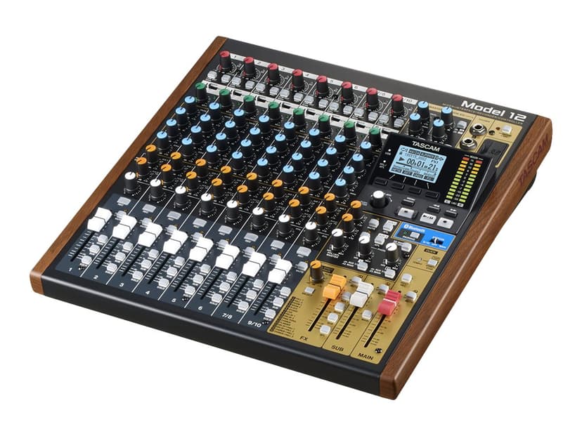 Tascam 10-Ch Analogue Mixer With 16-Track Digital Recorder