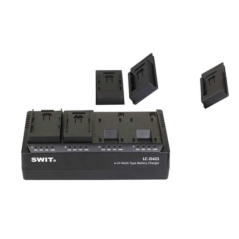 Swit LC-D421C + Canon BP-945 plates