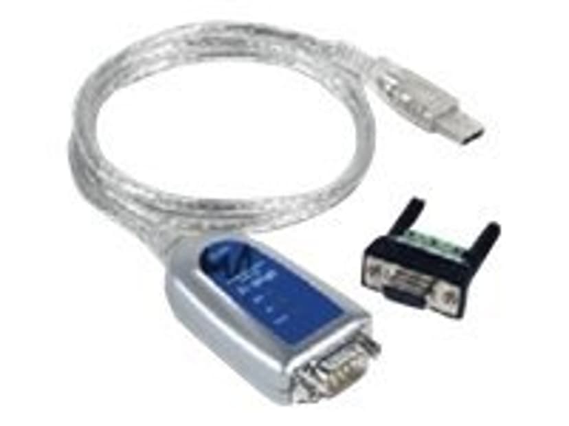 Moxa UPort 1150 seriel adapter USB Type-A DB-9 Sølv