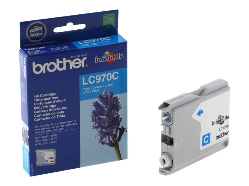 Brother Blekk Cyan LC970C - DCP-135C/150C
