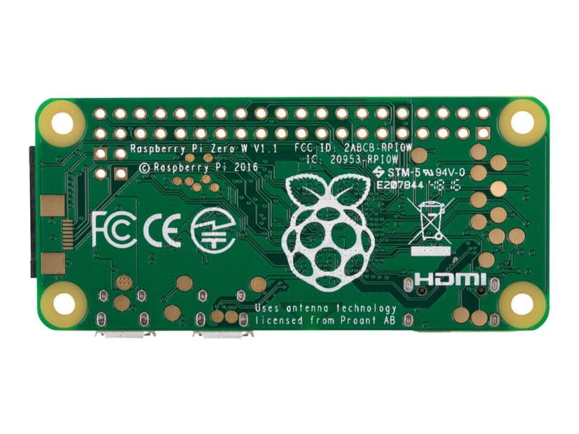 Raspberry Pi Zero W Gpio Wifi+bt