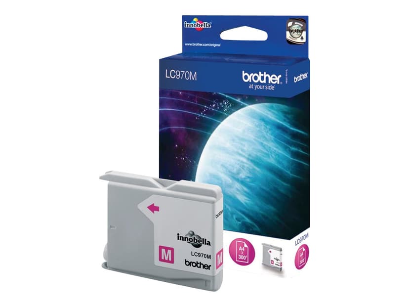 Brother Blekk Magenta LC970M - DCP-135C/150C