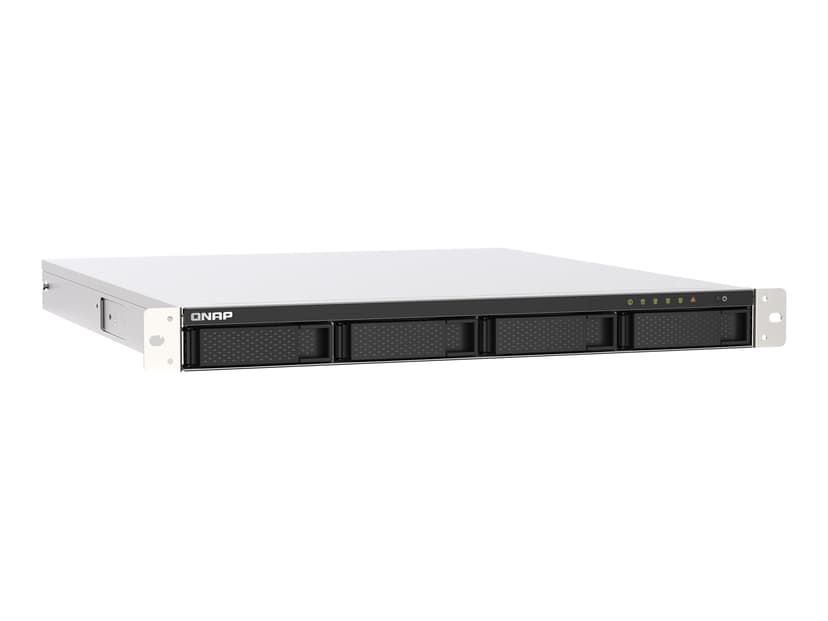 QNAP TS-453DU NAS Rack (1U) Nätverksansluten (Ethernet) Svart, Grå J4125