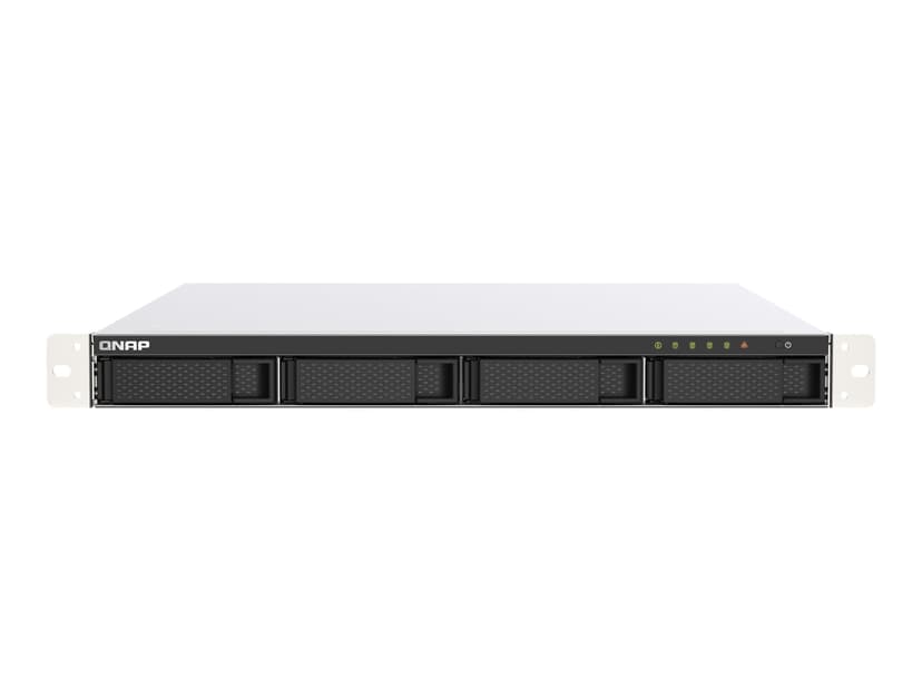 QNAP TS-453DU NAS Rack (1U) Nätverksansluten (Ethernet) Svart, Grå J4125