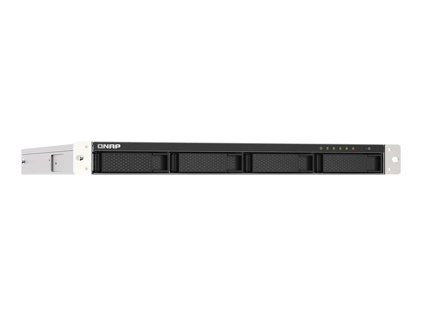 QNAP TS-453DU NAS Rack (1U) Nätverksansluten (Ethernet) Svart, Grå J4125