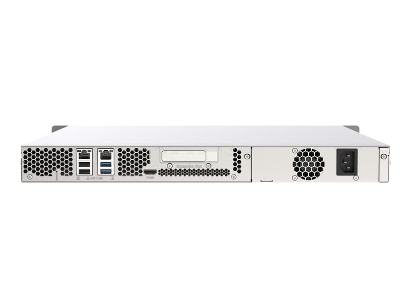 QNAP TS-453DU NAS Rack (1U) Nätverksansluten (Ethernet) Svart, Grå J4125