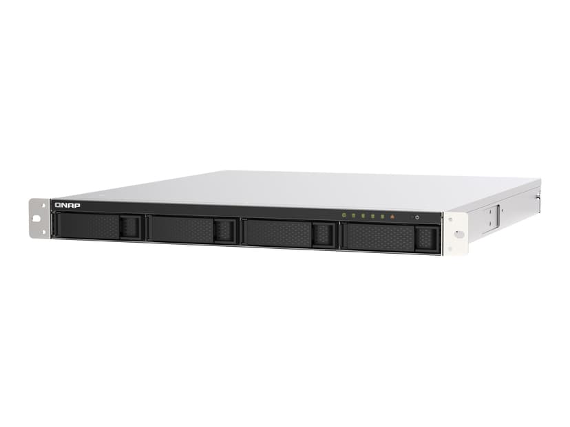 QNAP TS-453DU NAS Rack (1U) Nätverksansluten (Ethernet) Svart, Grå J4125
