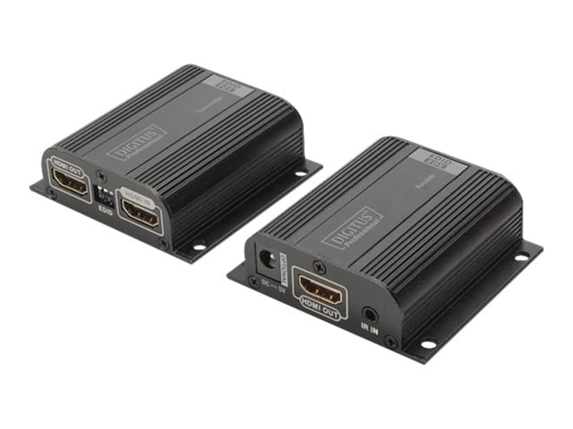 Digitus DS-55100-1 audio/video extender AV-zender & ontvanger Zwart