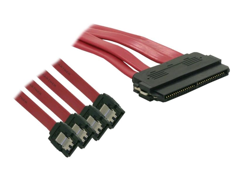 Delock SAS Multilane SFF8484 - 4Xsata 0.5m