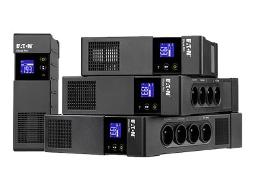 Eaton Ellipse PRO 850 IEC UPS-virtalähde Linjainteraktiivinen 0,85 kVA 510 W 4 AC-pistorasia(a)