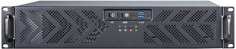 Chieftec Unc-210t-b-u3 19" 2u Chassi Usb 3.0 1x400w Black Rack Svart