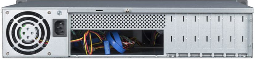 Chieftec Unc-210t-b-u3 19" 2u Chassi Usb 3.0 1x400w Black Rack Svart