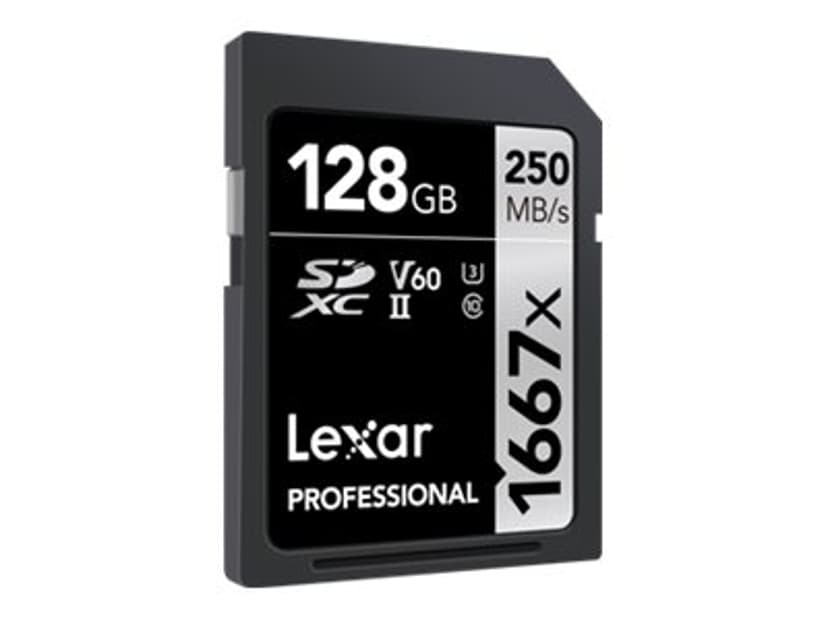 Lexar SDXC, 128 GB UHS-II Klasse 10 128GB SDXC UHS-II