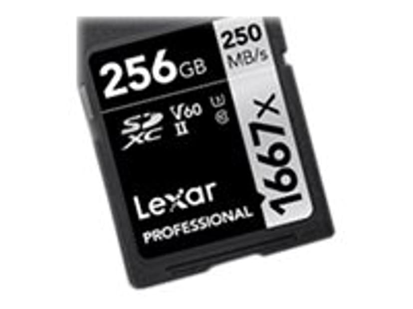 Lexar SDXC, 256 GB UHS-II Klasse 10 256GB SDXC UHS-II