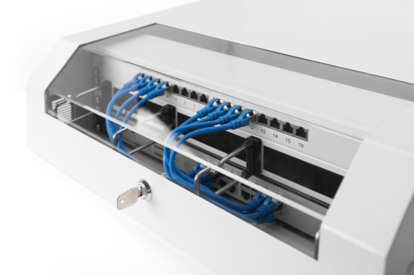 Digitus Wall Rack 19" 5U Black