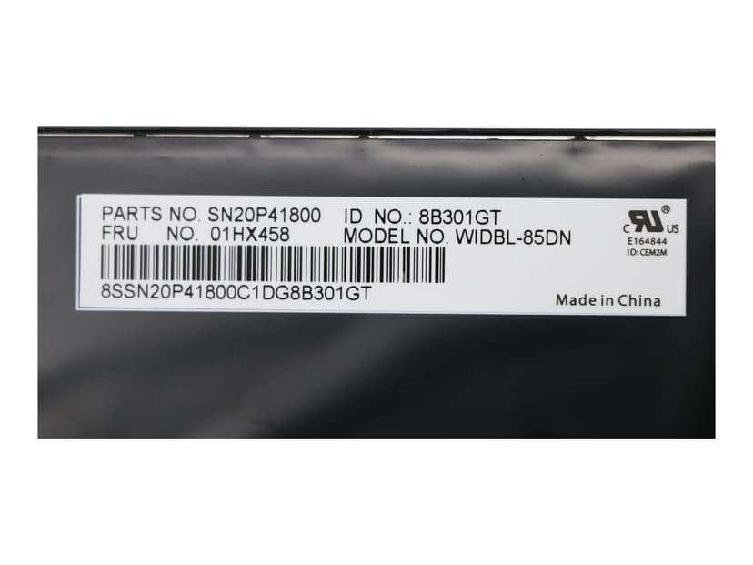 Lenovo 01HX458 reservdelar bärbara datorer Tangentbord