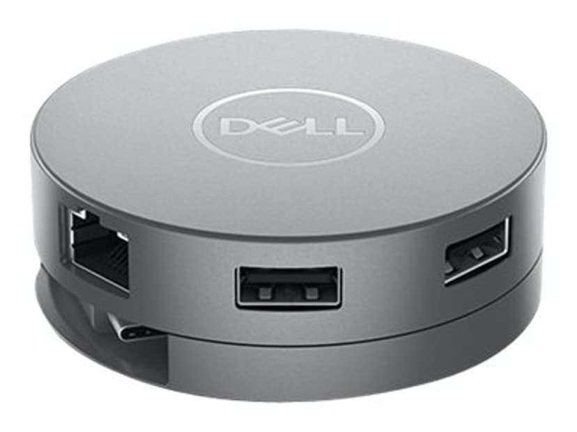 Dell DA310 Ledningsført USB 3.2 Gen 2 (3.1 Gen 2) Type-C Sølv USB-C 3.2 Gen 2 (3.1 Gen 2)