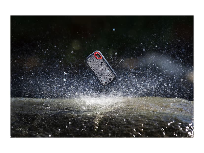 SanDisk EXTREME Portable SSD V2 500GB USB-C Svart
