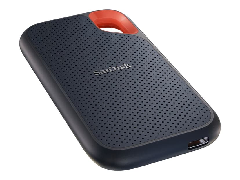SanDisk EXTREME Portable SSD V2 1TB USB-C Sort
