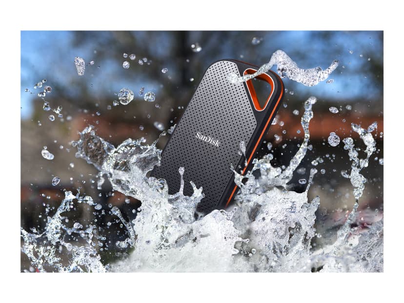 SanDisk Extreme PRO Portable SSD V2 1TB USB-C Sort