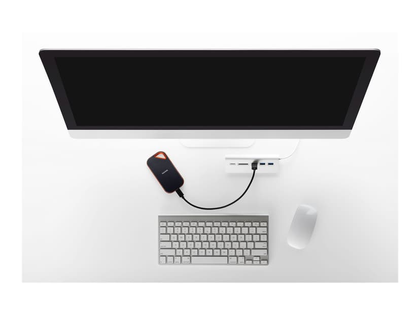 SanDisk EXTREME PRO Portable SSD V2 1TB USB Type-C Zwart
