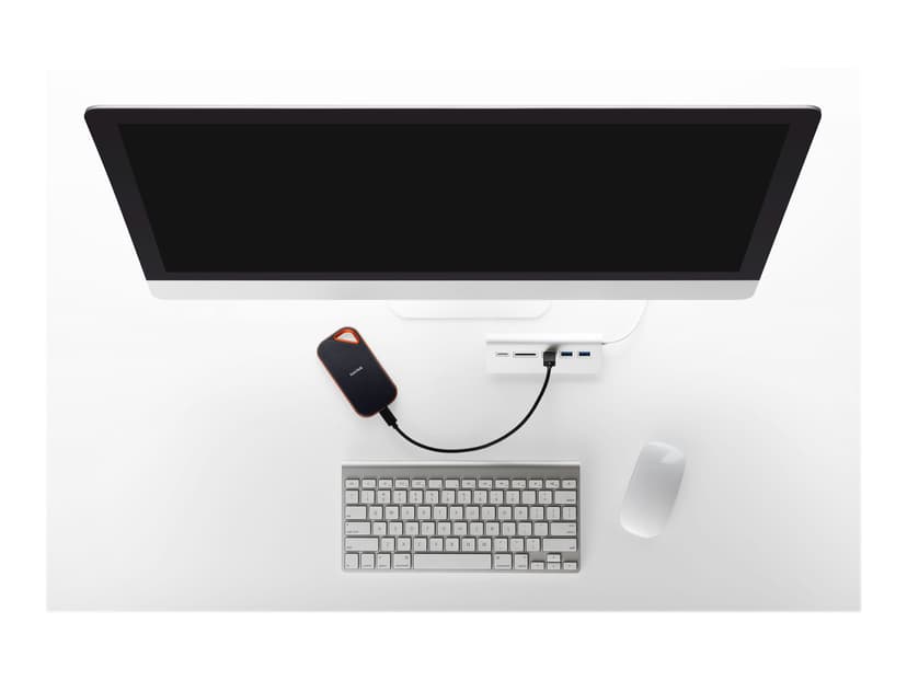 SanDisk Extreme PRO Portable SSD V2 2TB USB Type-C Svart