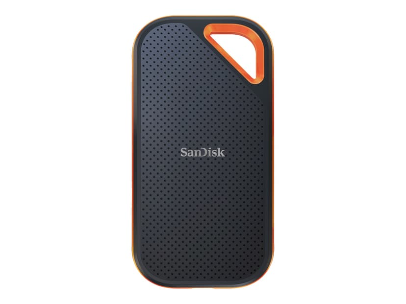 SanDisk Extreme PRO Portable SSD V2 2TB USB-C Sort