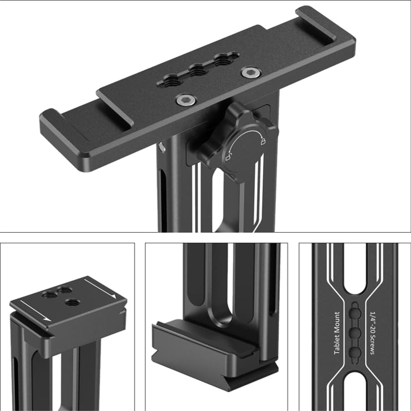 Smallrig 2930 puhelimen teline Musta