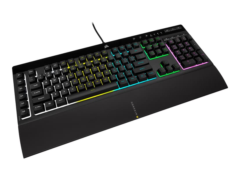 Corsair K55 RGB PRO näppäimistö USB QWERTY Pohjoismainen Musta Pohjoismainen