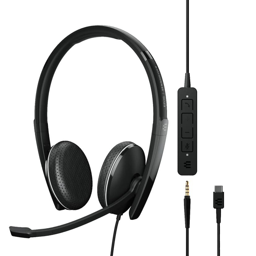 EPOS ADAPT 165 II Stereo USB-C UC Svart