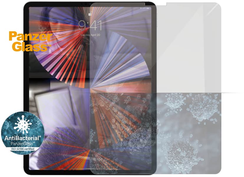 Panzerglass Edge-to-Edge iPad Pro 12.9" 3rd gen, iPad Pro 12.9" 4th gen, iPad Pro 12.9" 5th gen, iPad Pro 12.9" 6th gen