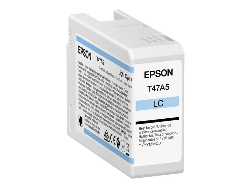 Epson Bläck Ljus Cyan T47A5 50ml - P900