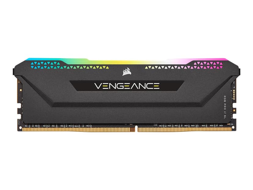 Corsair Vengeance RGB Pro CMH16GX4M2Z3200C16 muistimoduuli 16 GB 2 x 8 GB DDR4 288-pin DIMM 16GB 3200MHz DDR4 288-pin DIMM