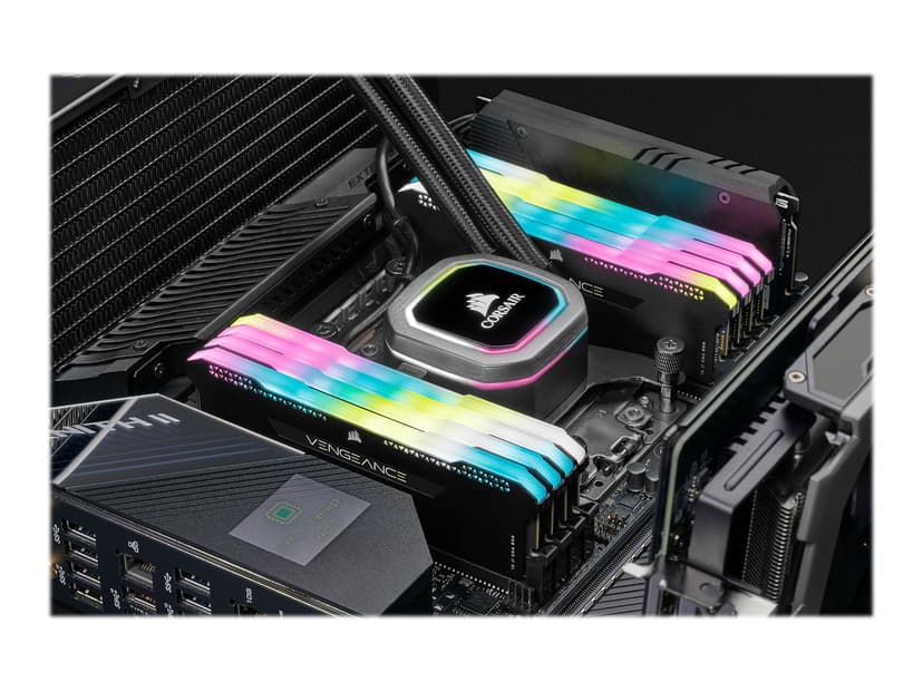Corsair Vengeance RGB Pro CMH16GX4M2Z3200C16 RAM-minnen 16 GB 2 x 8 GB DDR4 288-pin DIMM 16GB 3200MHz DDR4 288-pin DIMM