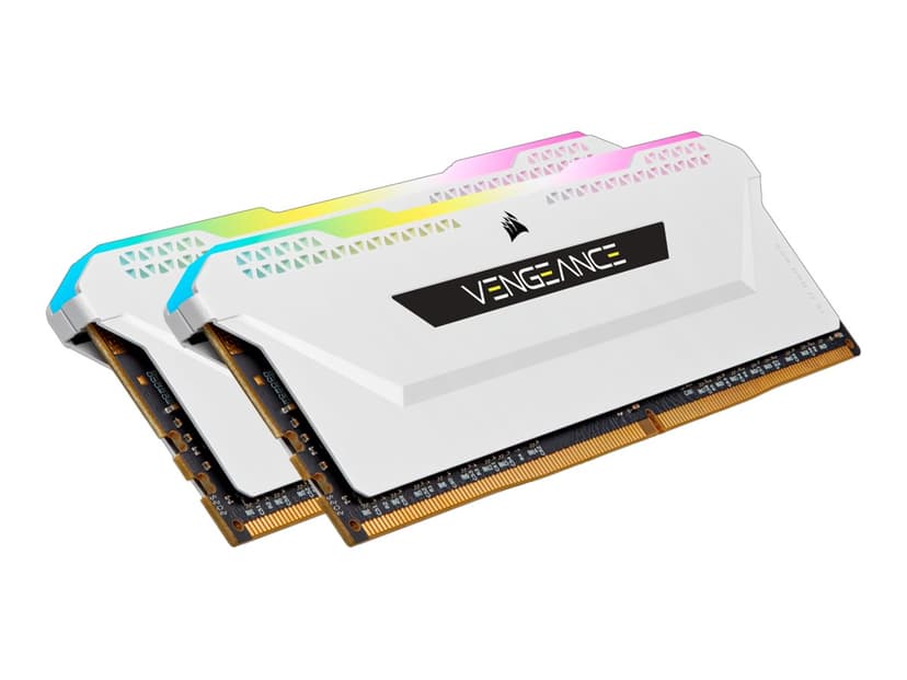 Corsair Vengeance RGB Pro CMH32GX4M2D3600C18W minnemodul 32 GB 2 x 16 GB DDR4 3600 MHz 32GB 3600MHz DDR4 288-pin DIMM